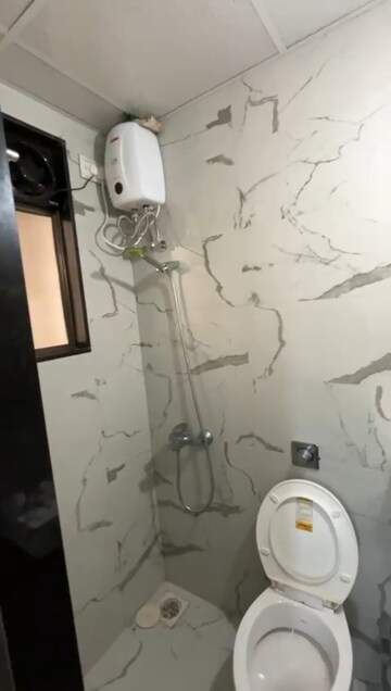 Bathroom in 2 BHK Apartment at Patel Valley Apartments, Midc – for Rent