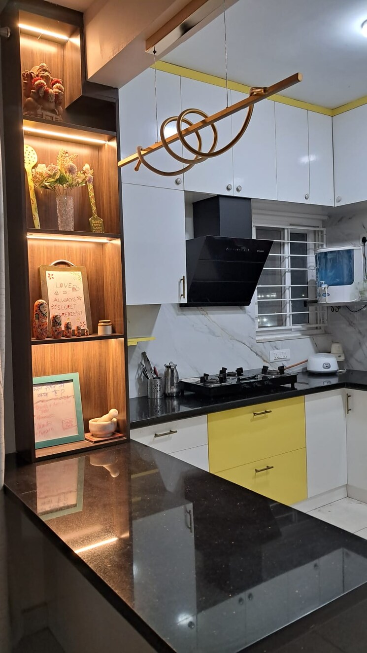Kitchen, ncc-urban-one 3 Bedroom 1535 Sq.Ft. Apartment In Narsingi Hyderabad 8603667