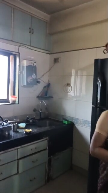 Kitchen in 2 BHK Apartment at Bimbisar Nagar, Goregaon East – for Rent