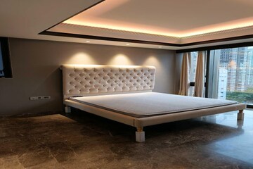 Bedroom in 3 BHK Apartment at Lodha Trump Tower, Worli – for Rent