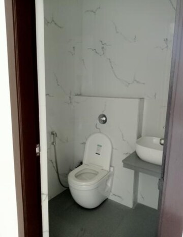 Bathroom in 3 BHK Apartment at Krishna Tower Kapurbawdi, Kapur Bawdi – for Rent