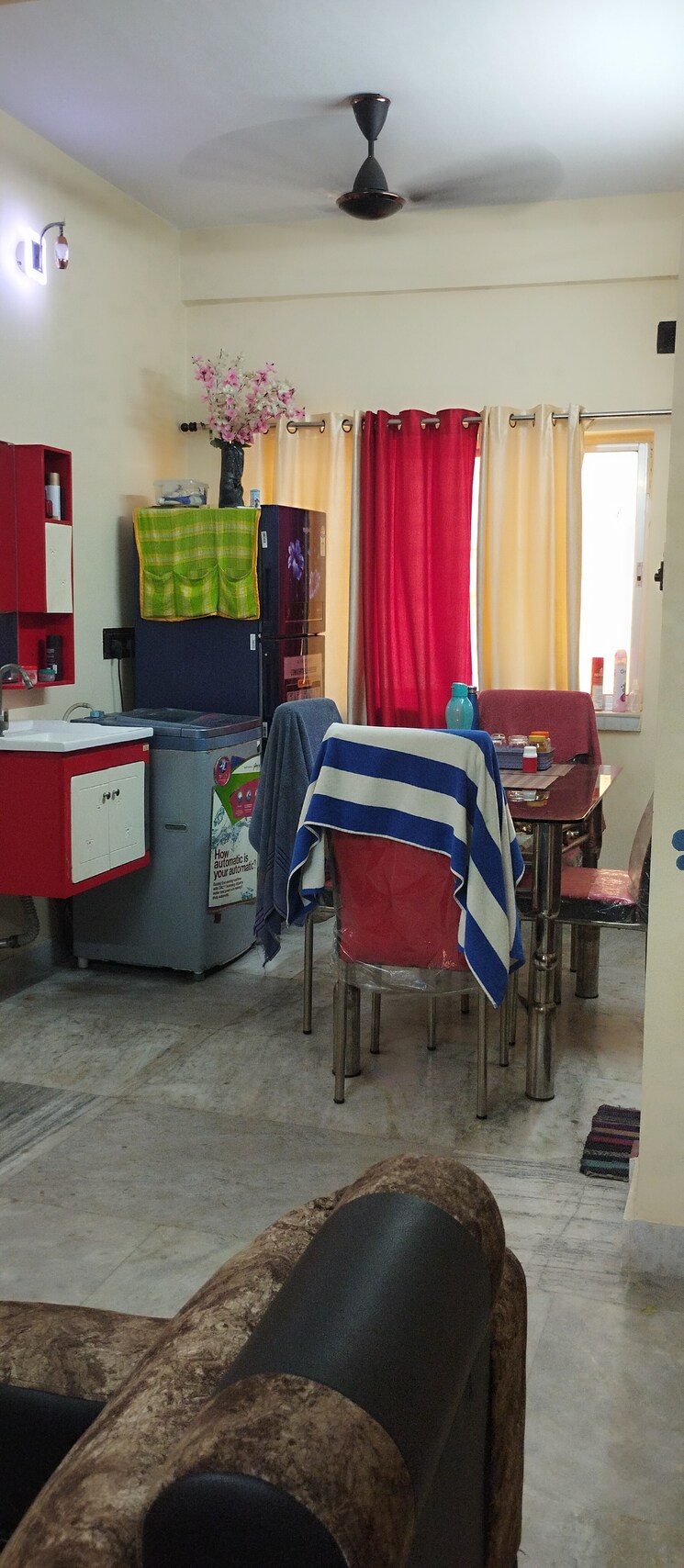 Living Room, purbachal 2 Bedroom 700 Sq.Ft. Apartment In Purbachal Kolkata 8603858