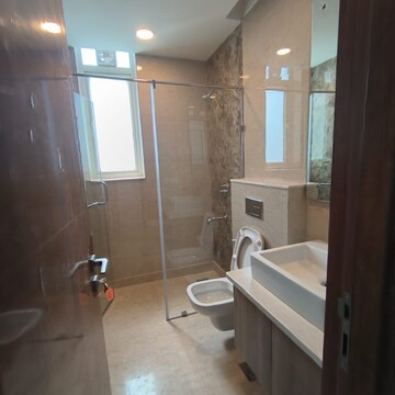 Bathroom in 3 BHK Apartment at Ambience Creacions, Sector 22 – for Rent