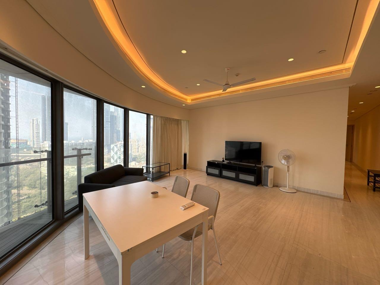 3 BHK + Pooja Room,Servant Room Apartment For Rent in Lodha The World Towers World One Tier 2