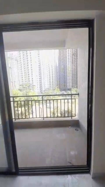 Balcony in 3 BHK Apartment at Runwal Gardens Phase I, Dombivli East – for Rent