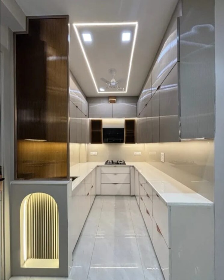 Kitchen, sector 33 3 Bedroom 1800 Sq.Ft. Builder Floor In Sector 33 Faridabad 8603930