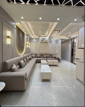 Living Room in 3 BHK Builder Floor at Sector 33 – for Sale