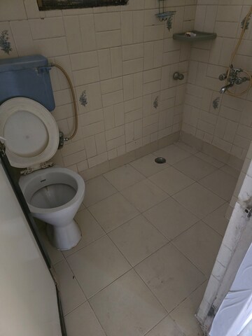 Bathroom in 1 BHK Apartment at Sahayog Complex, Manpada – for Rent