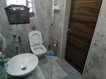 Bathroom in 2 BHK Apartment at Romell Aether, Goregaon East – for Rent
