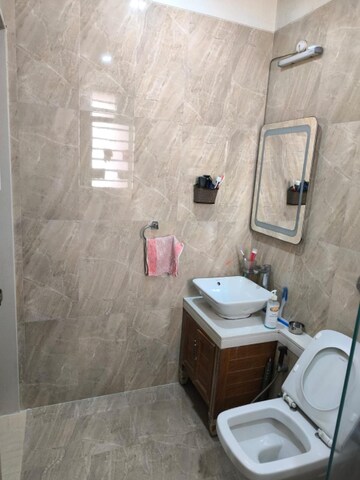 Bathroom in 2 BHK Apartment at Romell Aether, Goregaon East – for Rent