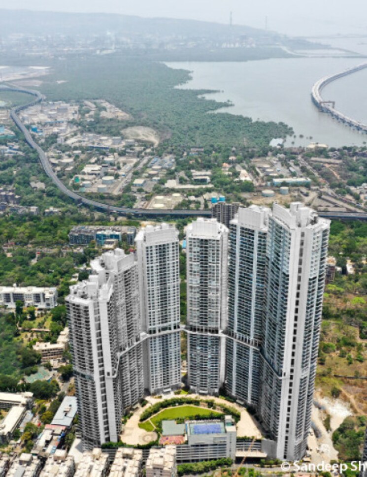 Exterior View, l-t-crescent-bay-t2 2 Bedroom 1000 Sq.Ft. Apartment In Parel Mumbai 8604081