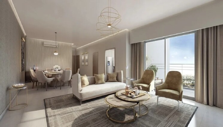 Living Room, l-t-crescent-bay-t2 2 Bedroom 1000 Sq.Ft. Apartment In Parel Mumbai 8604081