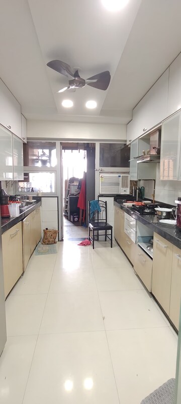 Kitchen in 3 BHK Apartment at DB Orchid Woods, Goregaon East – for Rent