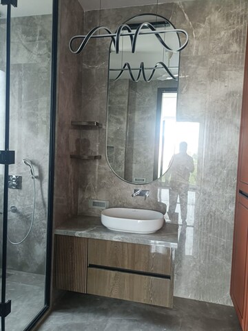 Bathroom in 3 BHK Apartment at Shakti Khand – for Rent