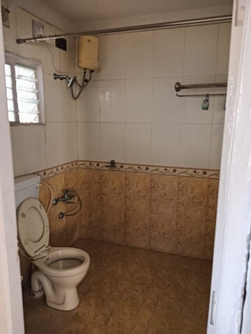 Bathroom in 4 BHK Villa at Prahlad Nagar – for Rent