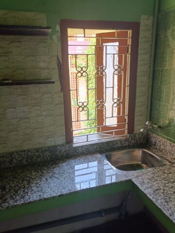 Kitchen in 2 BHK Apartment at Lake Town – for Sale