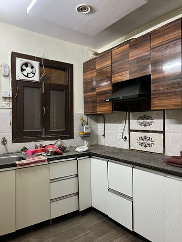 Kitchen in 2 BHK Builder Floor at Tirupati Nagar – for Rent