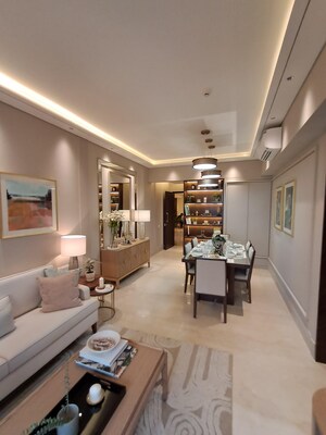 Living Room in 2 BHK Apartment at Piramal Aranya Ahan, Byculla – for Sale