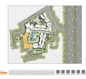 Master Plan in 3 BHK Apartment at Raymond The Address By GS, Bandra East – for Sale