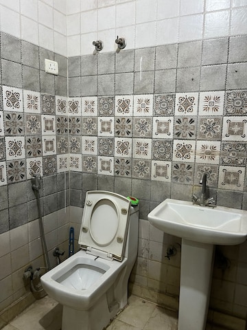 Bathroom in 2 BHK Builder Floor at Tirupati Nagar – for Rent