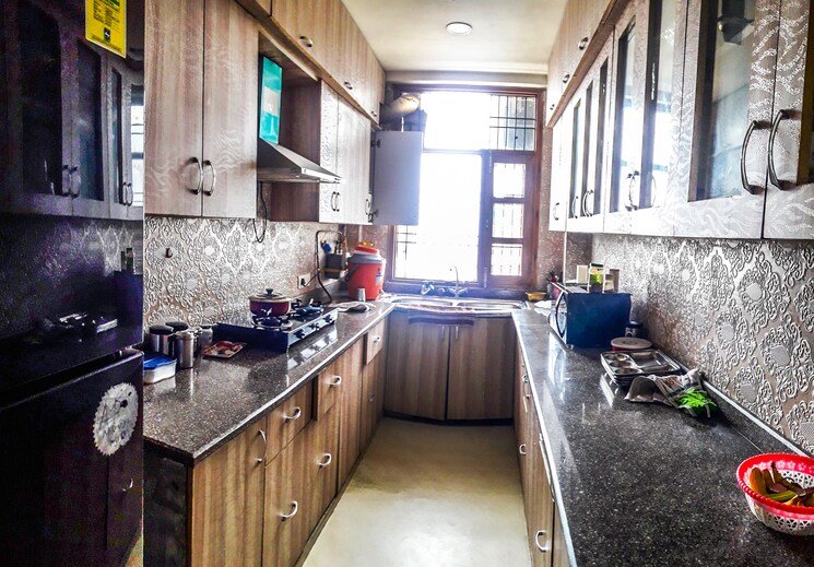 Kitchen, rohini sector 8 2 Bedroom 1050 Sq.Ft. Builder Floor In Rohini Sector 8 Delhi 8604590