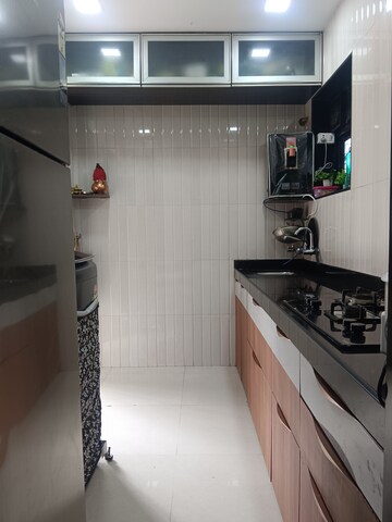 Kitchen in 3 BHK Apartment at Vasundhara Sector 3 – for Sale