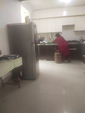 Kitchen in 3 BHK Apartment at Kbnows Apartment, Sector 16 Greater Noida – for Rent