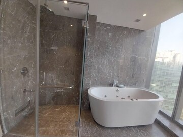 Bathroom in 5 BHK Apartment at Rustomjee Crown, Prabhadevi – for Rent