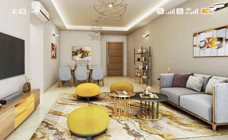 Living Room, l-t-rejuve-360-tower-a 3.5 Bedroom 1312 Sq.Ft. Apartment In Mulund West Mumbai 8605627