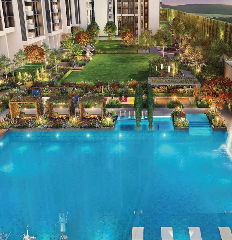 Swimming Pool, l-t-rejuve-360-tower-a 3.5 Bedroom 1312 Sq.Ft. Apartment In Mulund West Mumbai 8605627