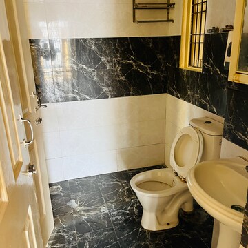 Bathroom in 3 BHK Apartment at SVP Gulmohur Garden Phase 2, Ghukna – for Sale
