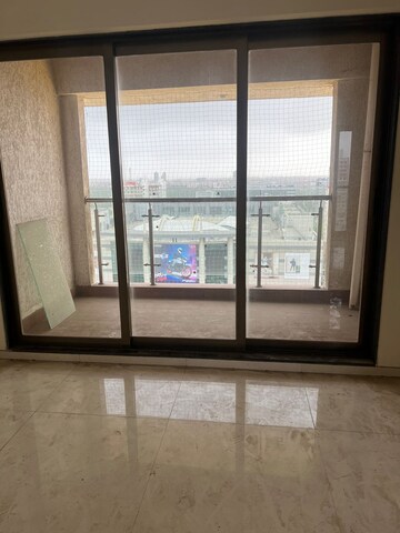 Balcony in 3 BHK Apartment at Lotus Sky Garden, Malad West – for Rent