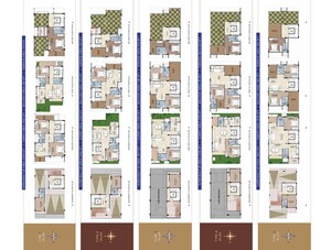 Floor Plan in 4 BHK Villa at Sattva Songbird, Budigere Cross – for Sale