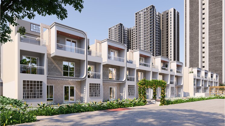 Exterior View, sattva-songbird 4 Bedroom 3543 Sq.Ft. Villa In Budigere Cross Bangalore 8605702