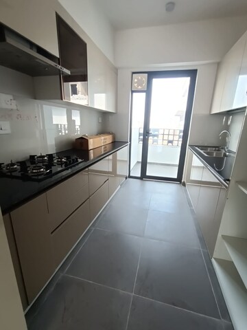 Kitchen in 3 BHK Builder Floor at Birla Navya, Sector 63a – for Rent