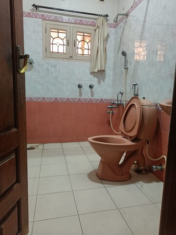 Bathroom in 3 BHK Apartment at Domlur – for Rent