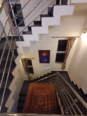 Staircase in 2 BHK Builder Floor at Amrutahalli – for Sale
