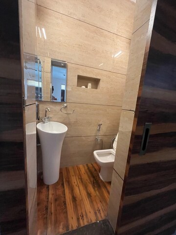 Bathroom in 3 BHK Apartment at Lake Town – for Sale