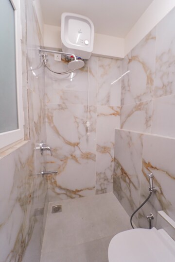 Bathroom in 2 BHK Apartment at Concrete Sai Samast, Chembur – for Rent