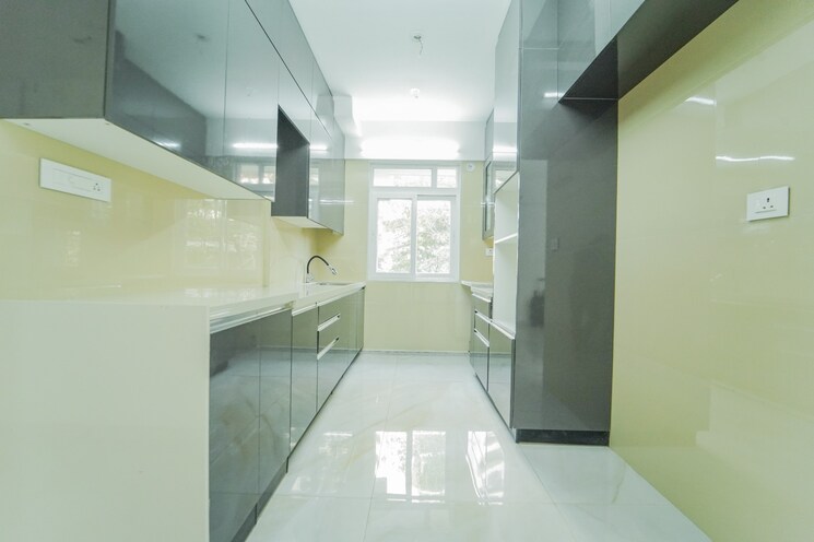 Kitchen, concrete-sai-samast 2 Bedroom 724 Sq.Ft. Apartment In Chembur Mumbai 8606015