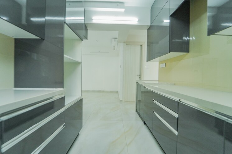 Kitchen, concrete-sai-samast 2 Bedroom 724 Sq.Ft. Apartment In Chembur Mumbai 8606015