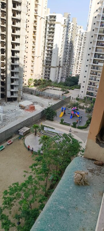 Balcony in 2 BHK Apartment at Ajnara Le Garden, Sector 16b Greater Noida – for Rent