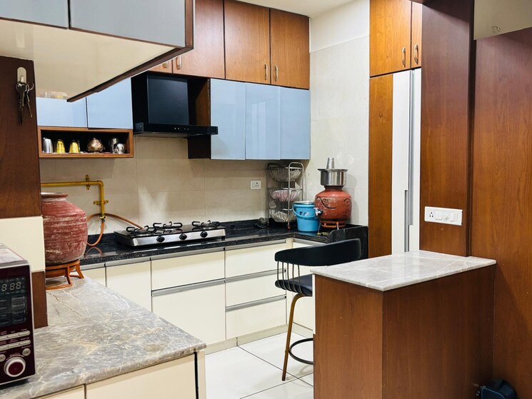 Kitchen, south bopal 3 Bedroom 1450 Sq.Ft. Apartment In South Bopal Ahmedabad 8606212
