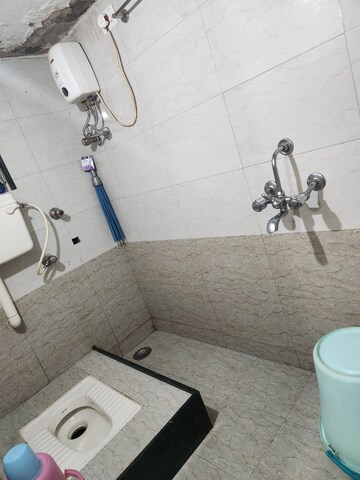 Bathroom in 1 BHK Apartment at Riddhi Siddhi Mahek Meadows, Dombivli East – for Rent