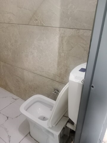 Bathroom in 1.5 BHK Builder Floor at Ansals Sushant City – for Rent