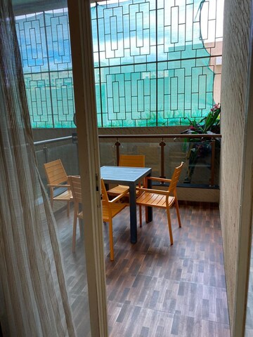 Balcony in 3.5 BHK Apartment at Surobhi Regency, Ghorpadi – for Sale