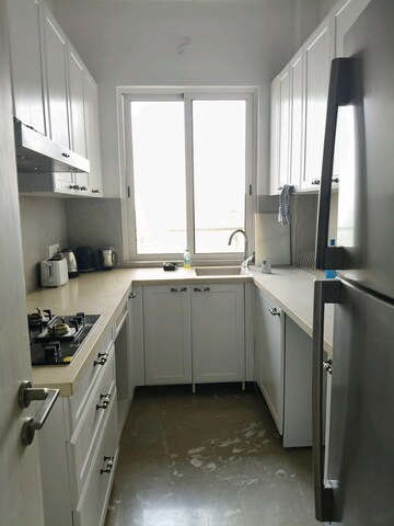 Kitchen in 3 BHK Apartment at Indiabulls Sky Forest, Lower Parel – for Rent