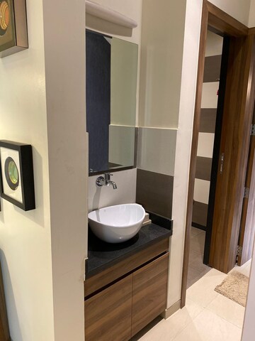 Bathroom in 4 BHK Apartment at Surobhi Regency, Ghorpadi – for Sale