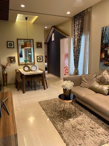 Living Room in 5 BHK Apartment at Surobhi Regency, Ghorpadi – for Sale