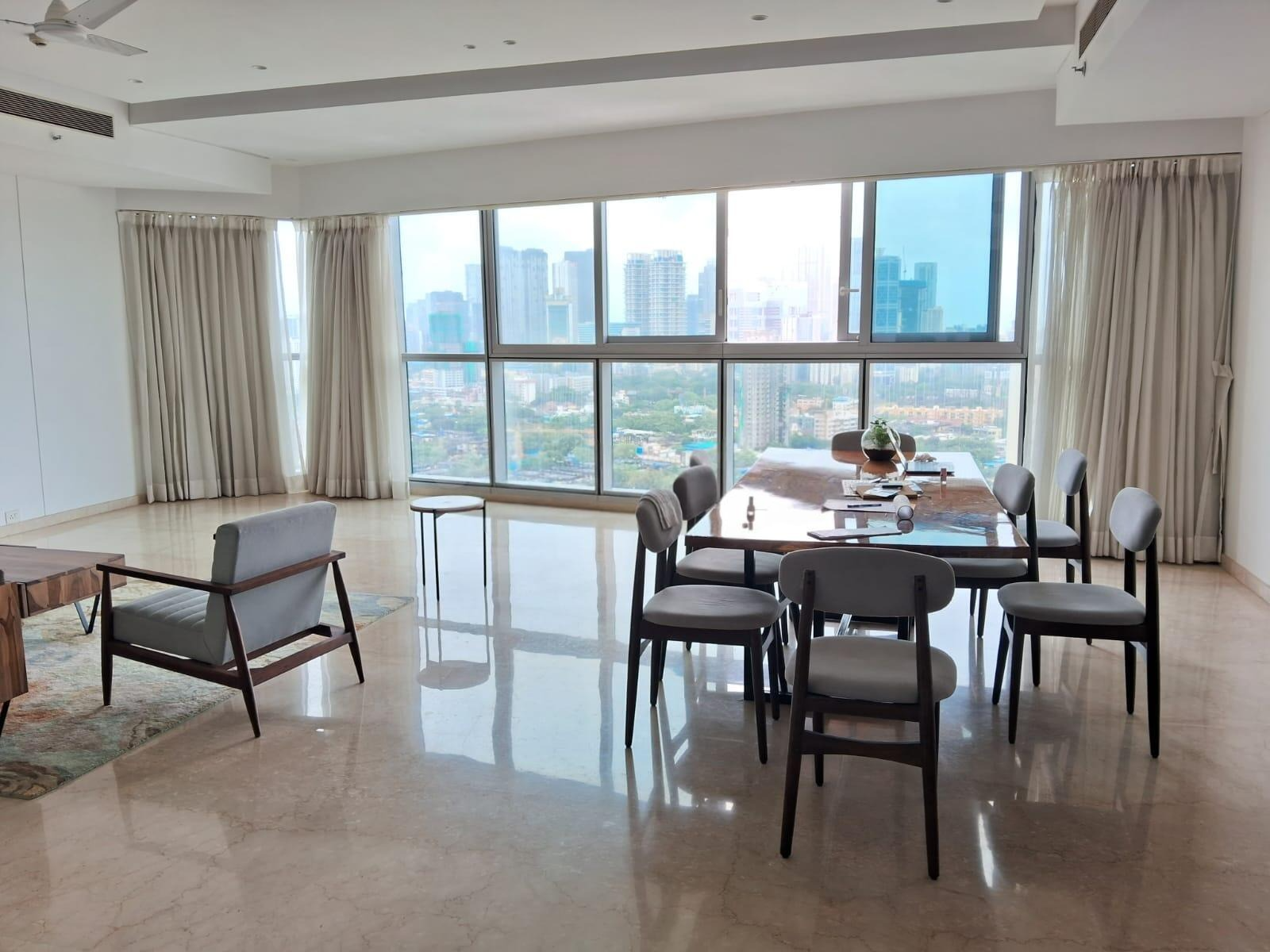 4 BHK + Servant Room Apartment For Rent in Bombay Realty Island City Center